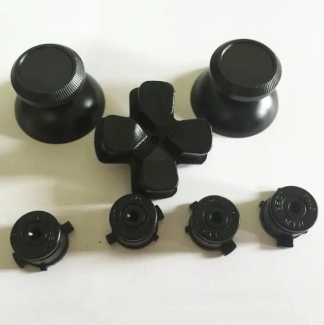 Metal thumbsticks Joystick + Buttons and D-pad for PS4/XBOX 360/ONE Controllers Buttons