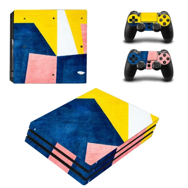 Colourful Cover Sticker Decals for PS4 Vinyl Skin Stickers  for Play Station 4 and 2 Controller Skins For PS4