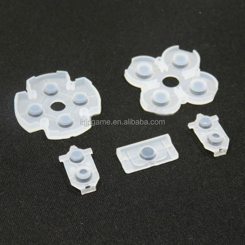 Conductive Rubber Button Pad For Play Station 4 Soft Silicone JDS-030 For PS4 Controller JDM-030 New Version Rubber Button