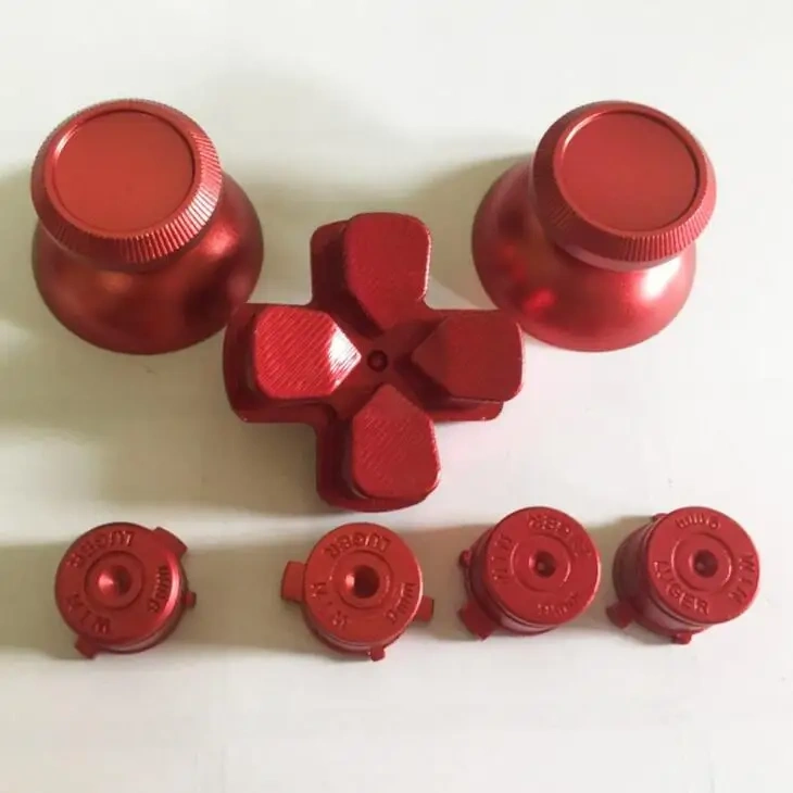 Metal thumbsticks Joystick + Buttons and D-pad for PS4/XBOX 360/ONE Controllers Buttons