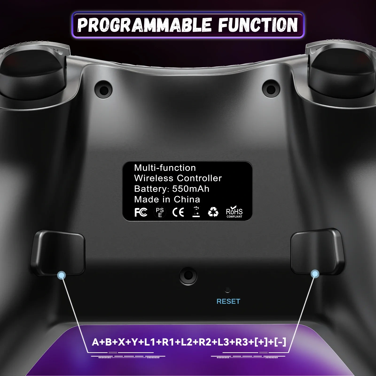 Customized V3 Wireless Joysticks Game Controllers Mobile Gaming Gamepad For ps4/ps3/Switch/Android/Ios/pc