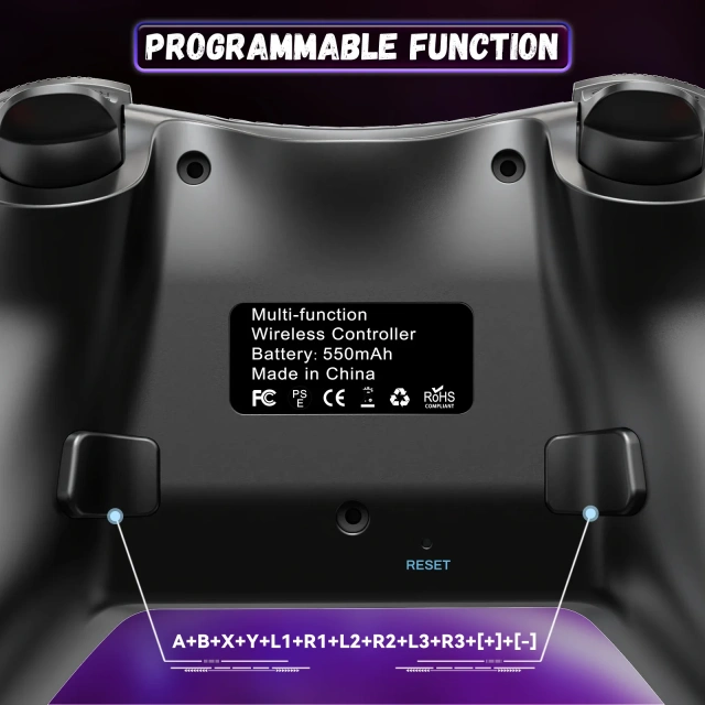 Customized V3 Wireless Joysticks Game Controllers Mobile Gaming Gamepad For ps4/ps3/Switch/Android/Ios/pc