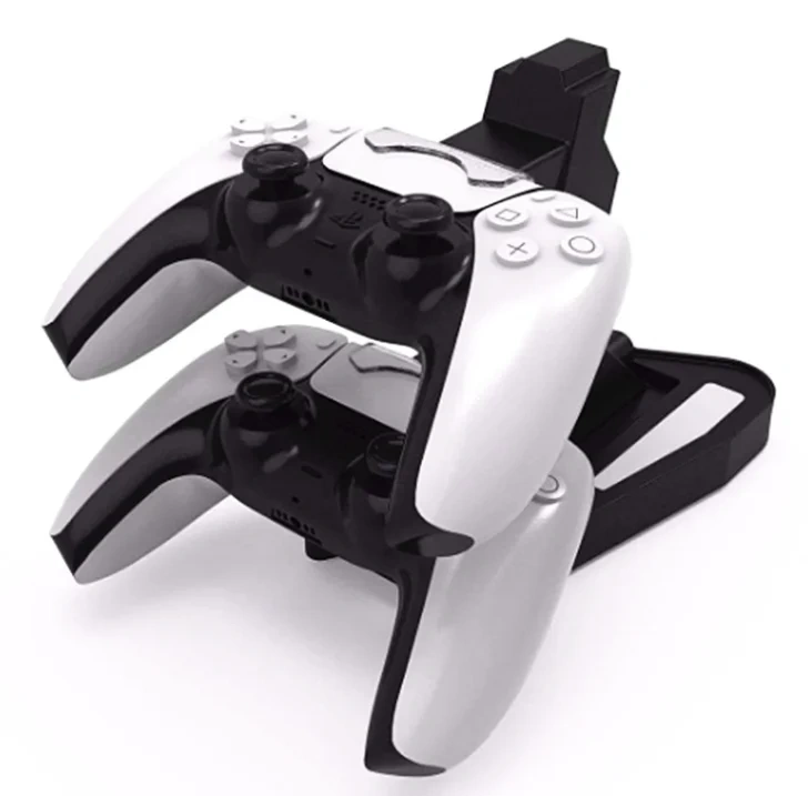 Charger Dock For Ps5 Controller Dual Charging Stand Dock For Play Station 5 Controller Charger Game Accessories
