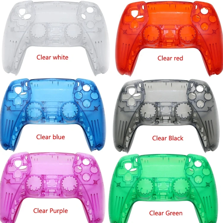 Housing Shell Case For Playstation 5 Gamepad Game Console Replacement Controller Shell Cover For Ps5 Controller Front Back Shell