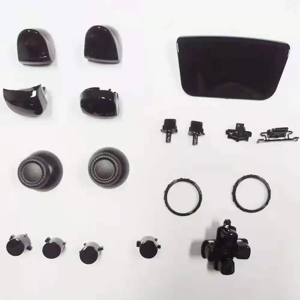 Parts Full Set Button For Ps5 Controller Glossy Plating Button For Ps5 Controller Game Accessories