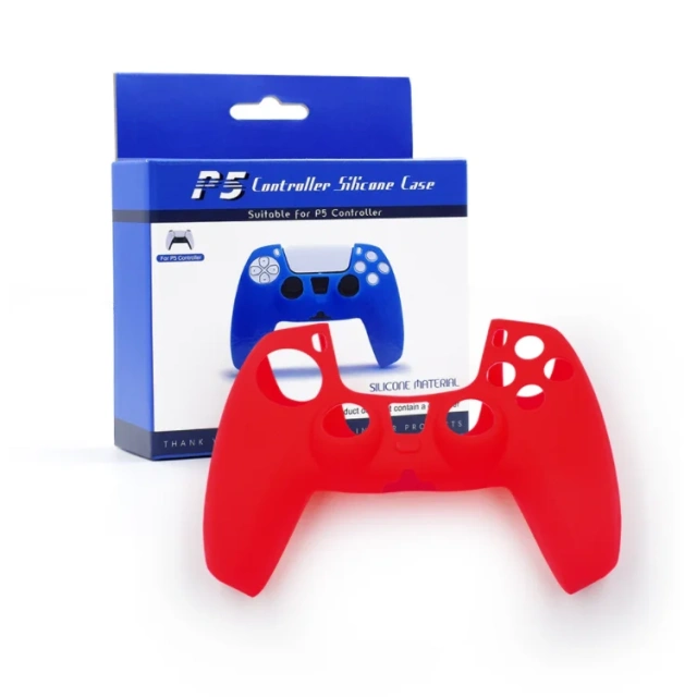 Silicone Skin Case Cover For Playstation 5 Game Protective Case For Ps5 Controller Grip Skin Cover Silicone Case