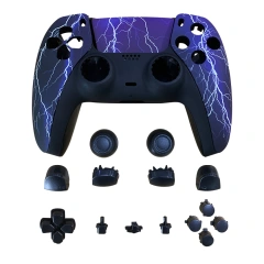 Full Housing Shell Case Button Kit For PS5 Wireless Controller Cover For PlayStation 5 Controller Shell Other Game Accessories