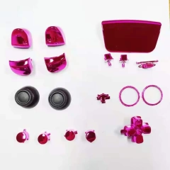 Parts Full Set Button For Ps5 Controller Glossy Plating Button For Ps5 Controller Game Accessories