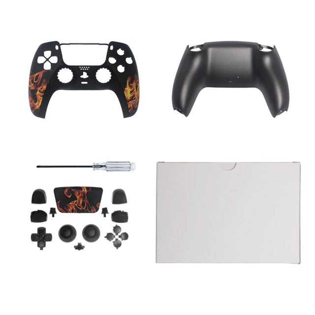 Full Housing Shell Case Button Kit For PS5 Wireless Controller Cover For PlayStation 5 Controller Shell Other Game Accessories