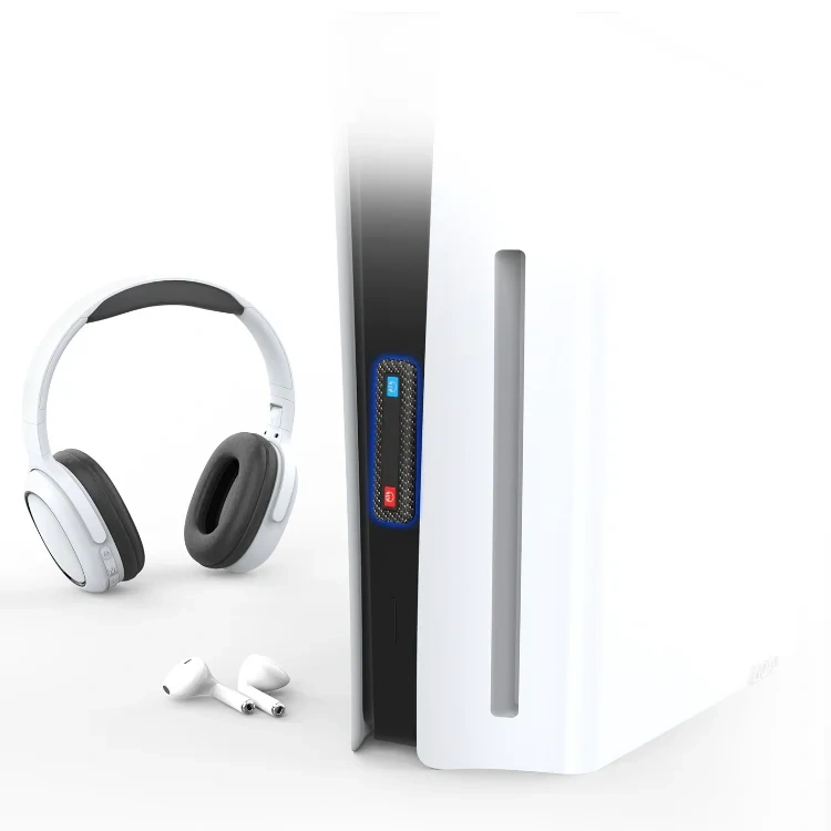 Best Seller Wireless Adapter for PS5 Audio Adapter for PS5 Slim Console Mini Receiver 5.0 Wireless Headset Adapter