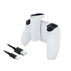 Battery Pack For PS5 Controller Power Bank  with Range Display Charging Battery Handle External Back Clip Charging Pack