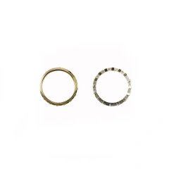 Thumb Stick Trim Accent Rings for Playstation 5 For PS5 Controller Parts 3D Joystick Thumbstick Accent Rings