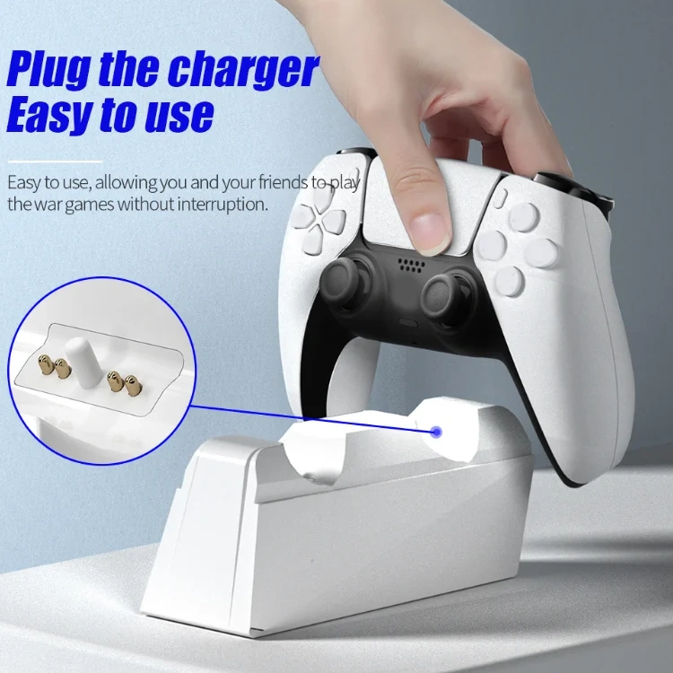 Charging Dock Station Fast Charger For ps5 Gamepad Joystick Charging Dock