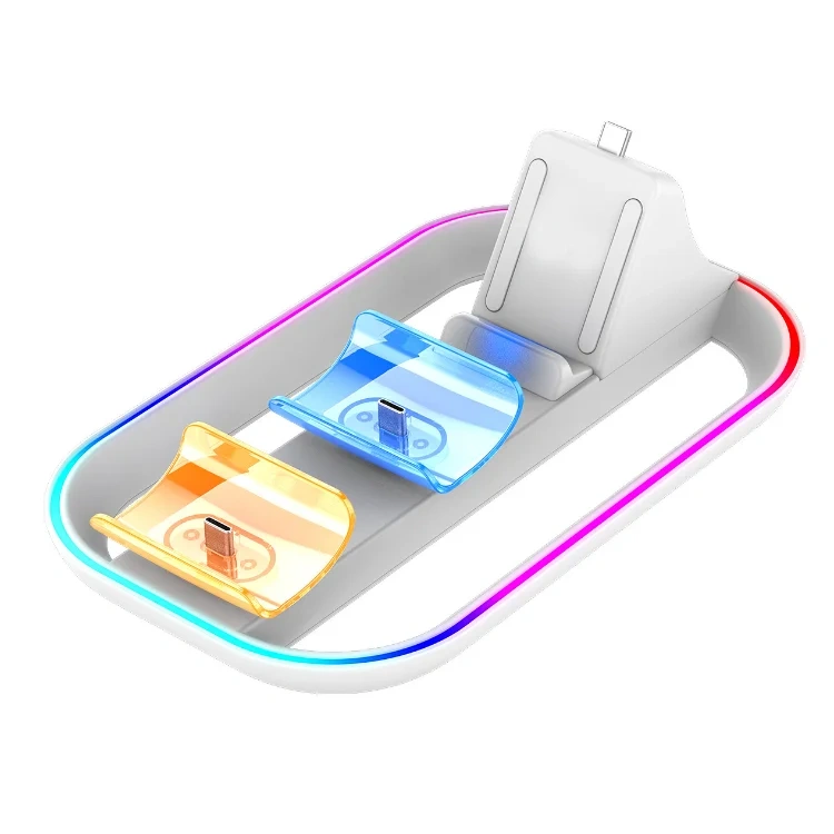 three in one charging base for PS Portal handheld charging for ps5  game controller dual seat charging