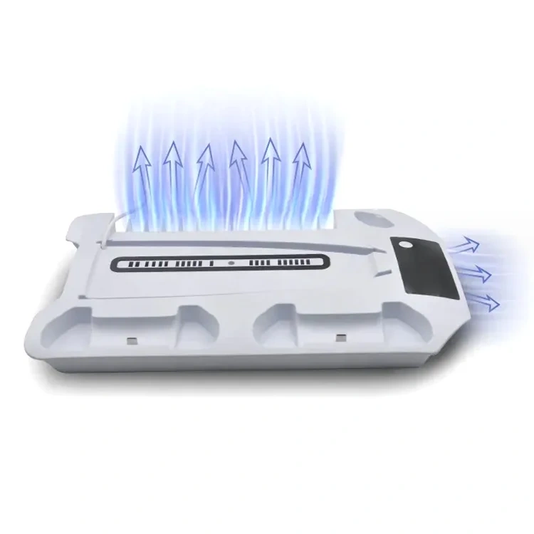 Multifunction Chargers Dual Gamepad Cooling Charging Station Game Disc Storage Holders Racks For PS5 Console Chargers