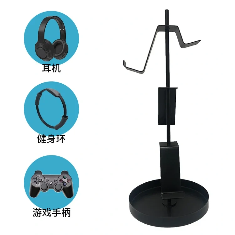 game controller display rack for ps4 ps5 xbox headphone fitness ring accessory storage rack