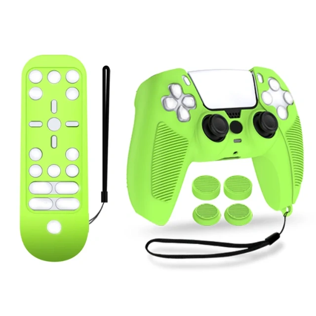 Anti-slip Gamepad Protective Silicone Case Set For Playstation 5 Controller For PS5 Remote Controller