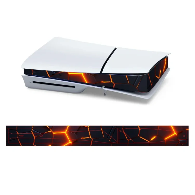 Host Middle Strip Sticker side strip sticker for PS5 SLIM color sticker anti scratch film