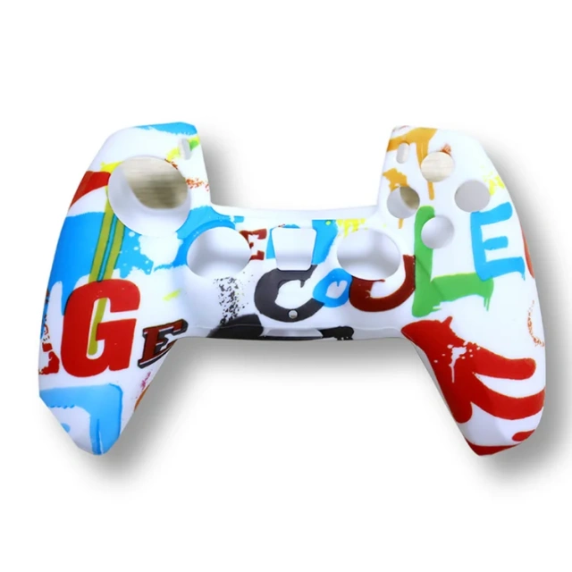 Camouflage Case Cover for PS5  Game Controller Handle Sleeve  Silicone Protective Case
