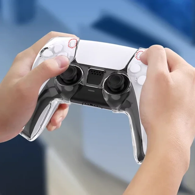Wireless Controller Protective Cover For Ps5 Second-Generation Pc Transparent Controller Crystal Case