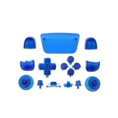 Transparent R1 L1 R2 L2 Full button set for Play station 5 for PS5 controller clear joystick buttons mod set button