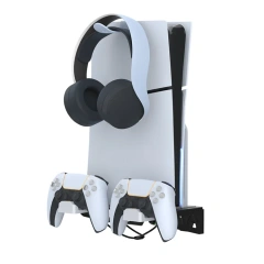 charging host wall bracket headphone hanger for PS5 slim Host wall storage bracket handle