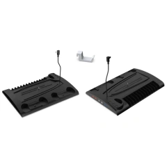controller console dual seat charging headphone storage stand bracket for ps5/ps5 slim multifunctional bracket
