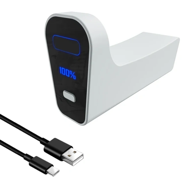 Battery Pack For PS5 Controller Power Bank  with Range Display Charging Battery Handle External Back Clip Charging Pack