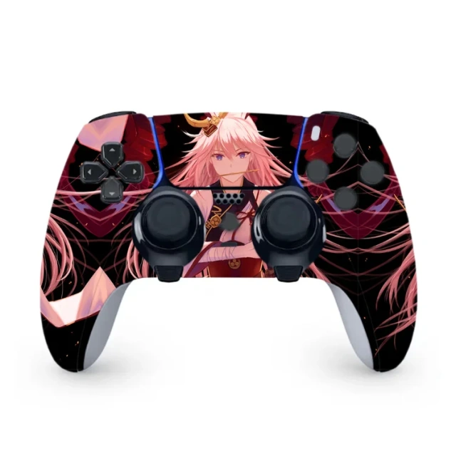 ps5 Protective Case Control Gamepad Sticker Joystick full cover for PS5 Controller Skin protection film
