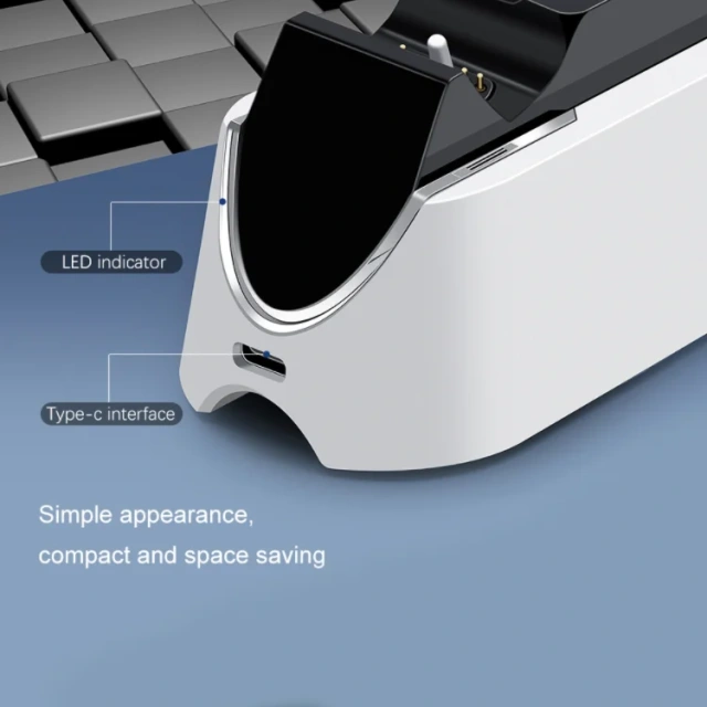 Dual Charge Fast Charger Joystick Charging Station For PS5 Controller Charging Dock Base