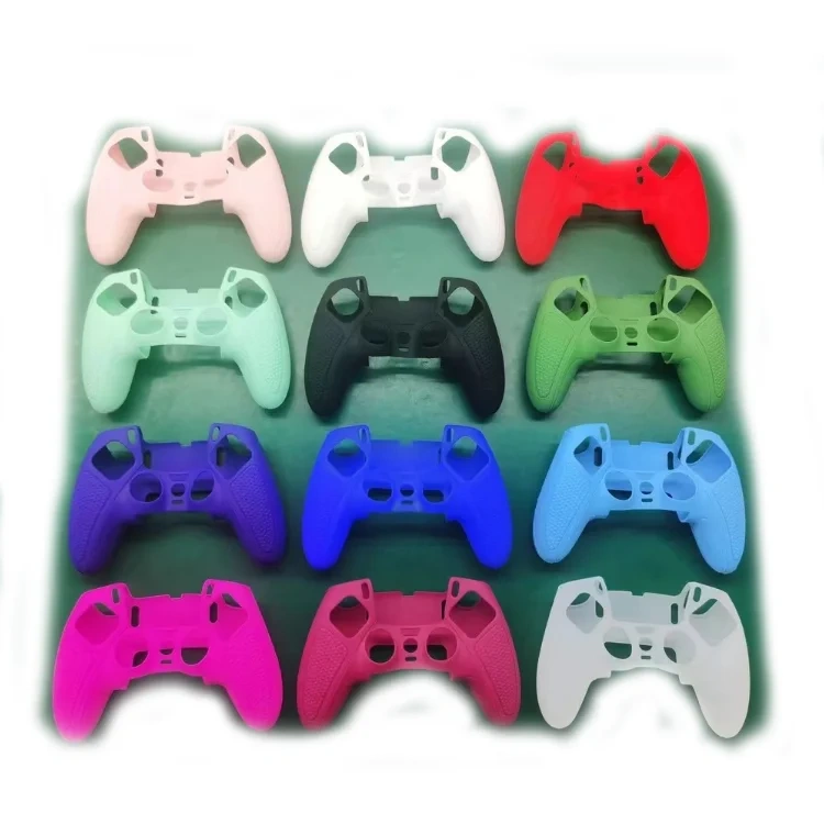 Anti Slip Dust Proof Protective Case For PS5 Controller Silicone Case For Playstation5 Controller Protective Cover