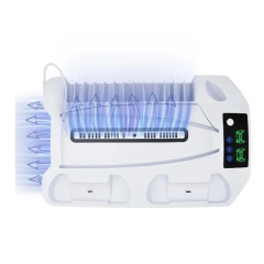Multifunction Chargers Dual Gamepad Cooling Charging Station Game Disc Storage Holders Racks For PS5 Console Chargers