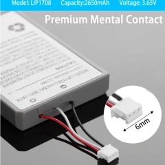 high-capacity lithium battery 2650mAh built-in battery replace for PS5 controller Battery