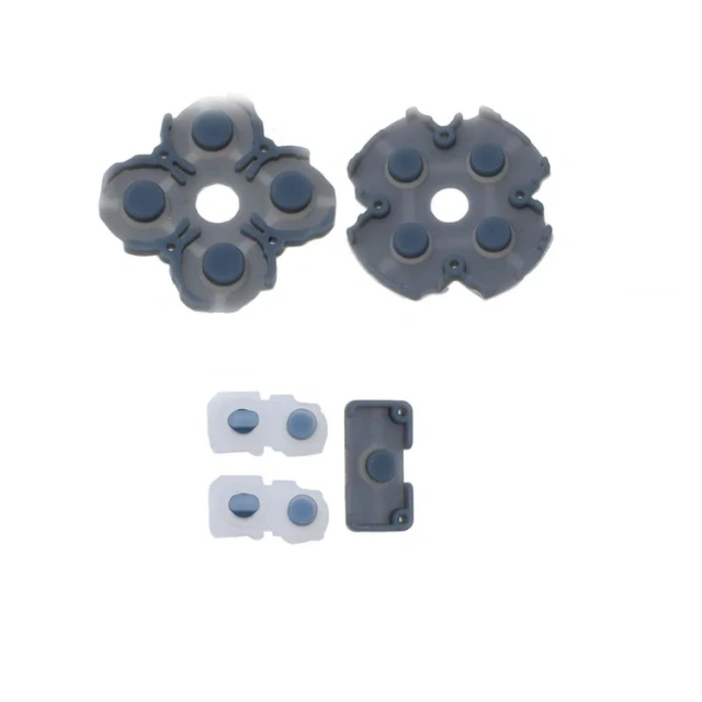 Controller Rubber Conductive Pads Buttons for PS5 Repair Replacement Parts Controller Buttons Key Pads