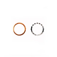 Thumb Stick Trim Accent Rings for Playstation 5 For PS5 Controller Parts 3D Joystick Thumbstick Accent Rings