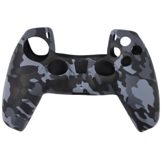 Camouflage Case Cover for PS5  Game Controller Handle Sleeve  Silicone Protective Case