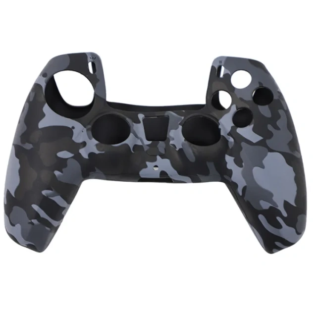 Camouflage Case Cover for PS5  Game Controller Handle Sleeve  Silicone Protective Case