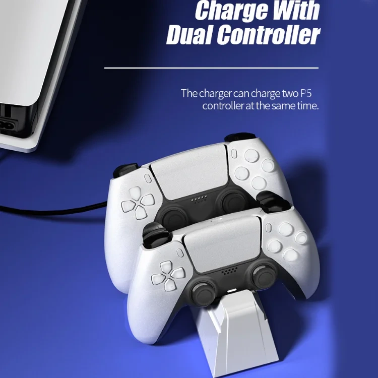 Charging Dock Station Fast Charger For ps5 Gamepad Joystick Charging Dock