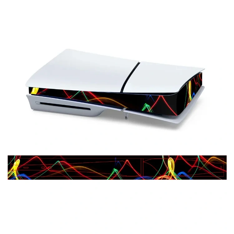 Host Middle Strip Sticker side strip sticker for PS5 SLIM color sticker anti scratch film