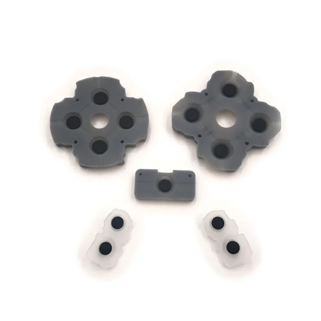 Controller Rubber Conductive Pads Buttons for PS5 Repair Replacement Parts Controller Buttons Key Pads