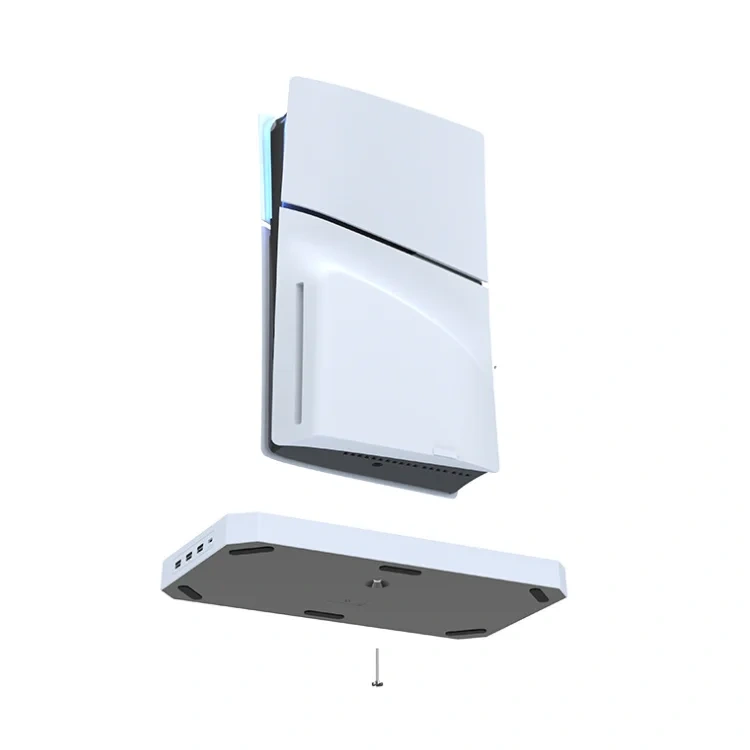 dual seat charging headphone handle hook hanging bracket charging base for ps5 slim Host multi functional cooling base