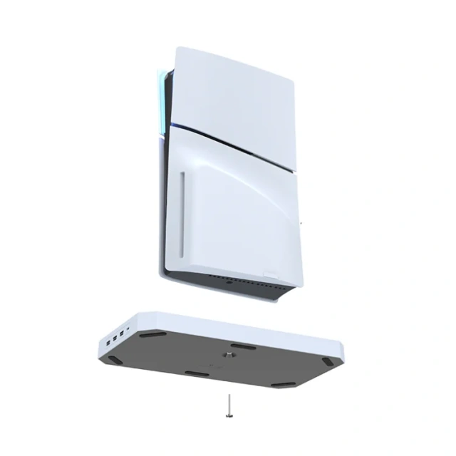 dual seat charging headphone handle hook hanging bracket charging base for ps5 slim Host multi functional cooling base