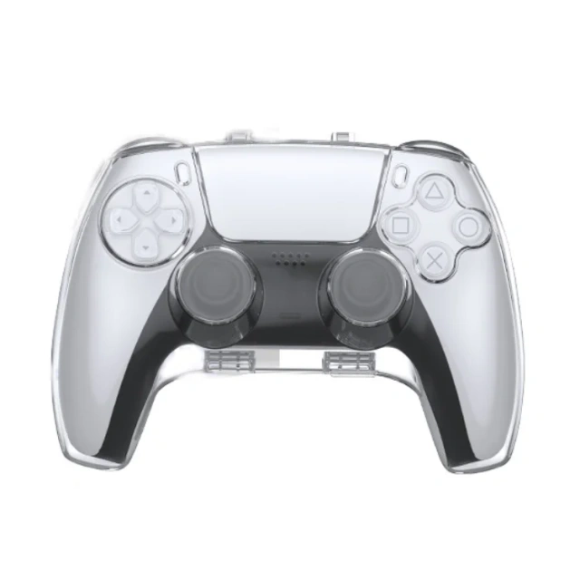 Transparent Crystal Case Magnetic Protective Shell Cover for PS5 Controller Protector Cover Clear Case