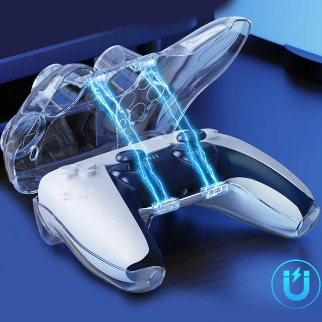 magnetic protective shell for PS5 game controller PC integrated protective cover PS5 controller case