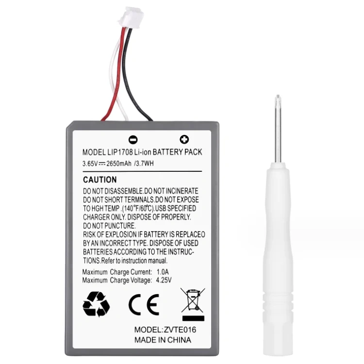 2650mAh high-capacity lithium battery built-in  Battery Replacement  for PS5 controller Battery
