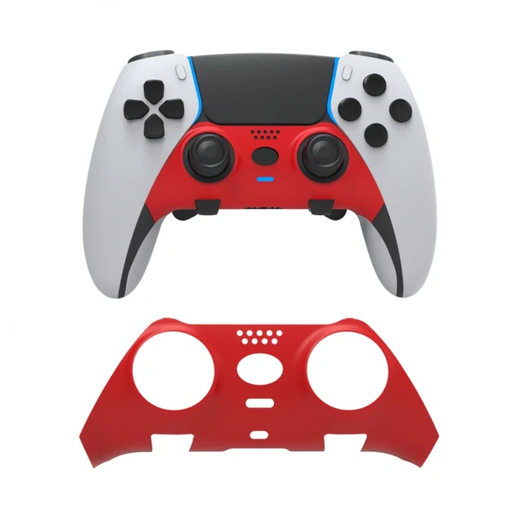 Controller Case Stripes Face Cover Faceplate Accessories For PS5 Edge Game Controller Shell Case Cover