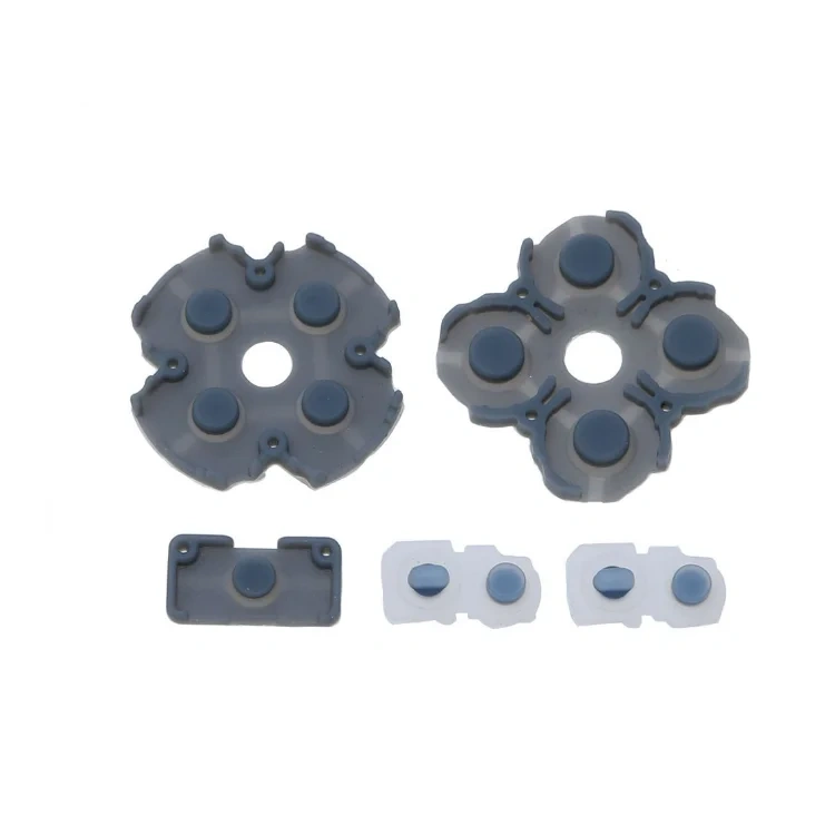 Controller Rubber Conductive Pads Buttons for PS5 Repair Replacement Parts Controller Buttons Key Pads