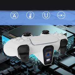 Battery Pack For PS5 Controller Power Bank  with Range Display Charging Battery Handle External Back Clip Charging Pack