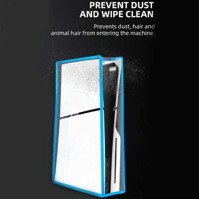 Dust Cover for PS5 Slim Digital ps5 Disc Edition Console Dustproof Protective Cover