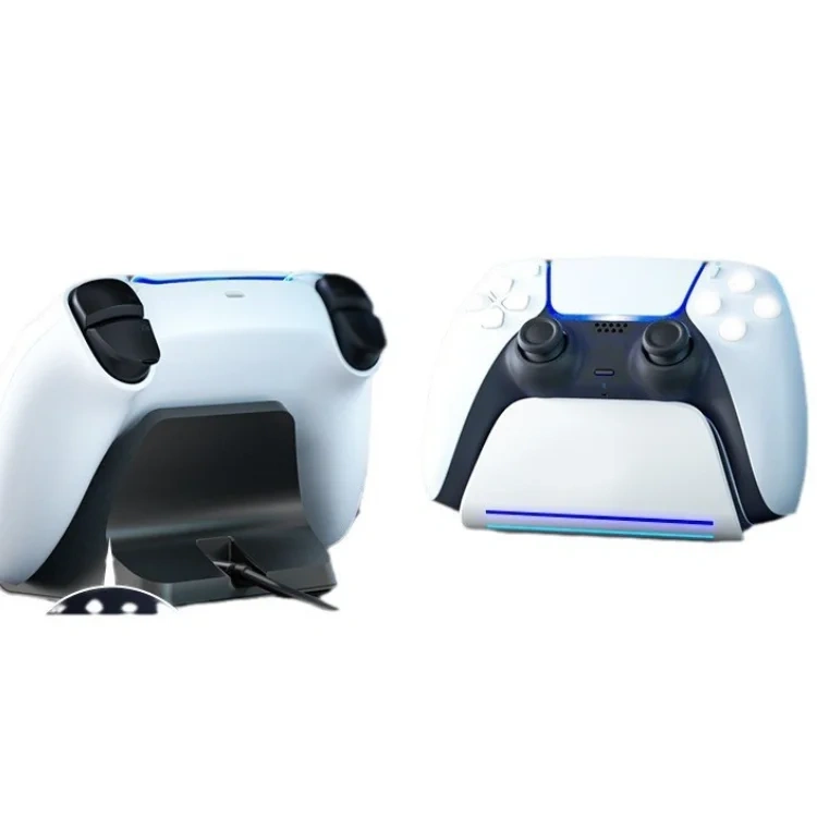Game Controller Accessories Charging Dock For PS5 Wireless Gamepad Charger